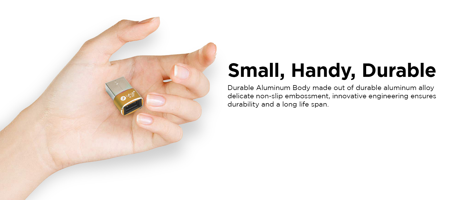 iFiX IF-50 Super fast Plug & Play  PD Connector (Gold)