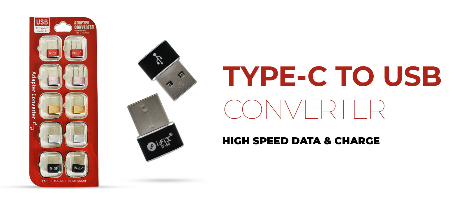 iFiX IF-50 Super fast Plug & Play PD Connector (Black)