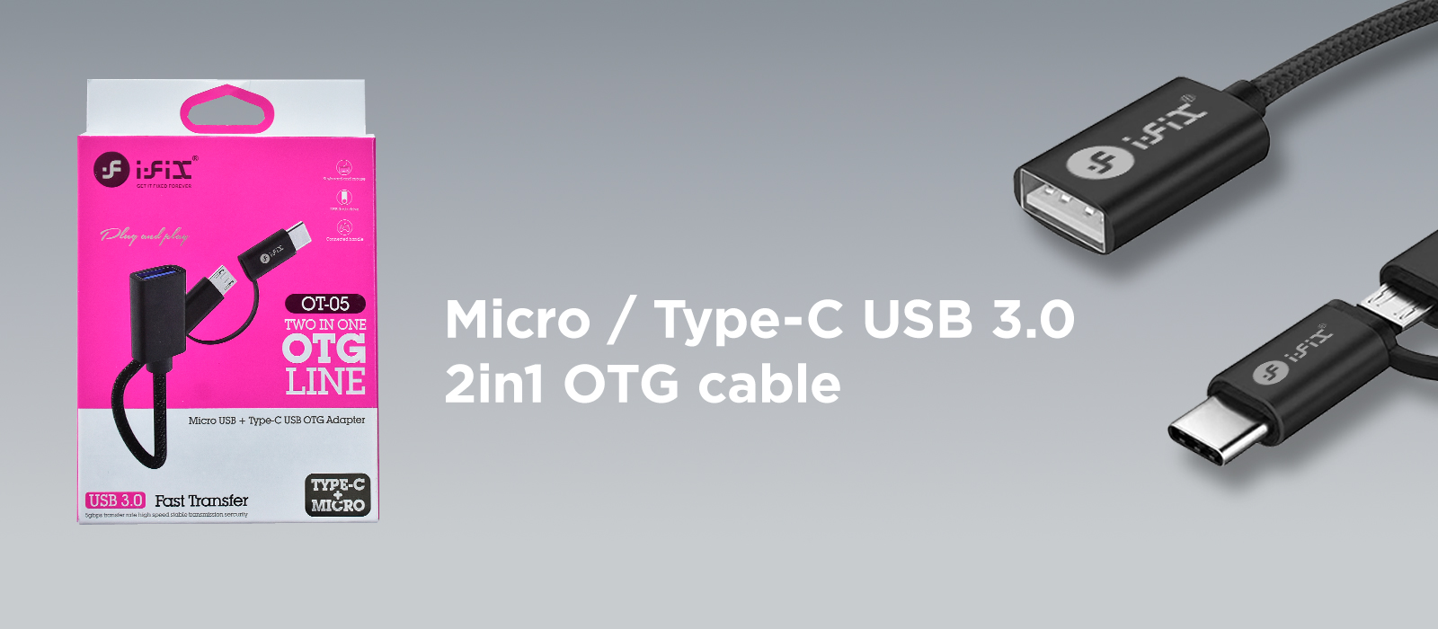 iFiX IF-05 Type-C OTG Adapter