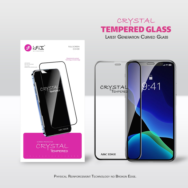 iFix Crystal 5D Tempered Glass for VIVO Z1 PRO/Z5X/Y50/Y30/Y70S/V15