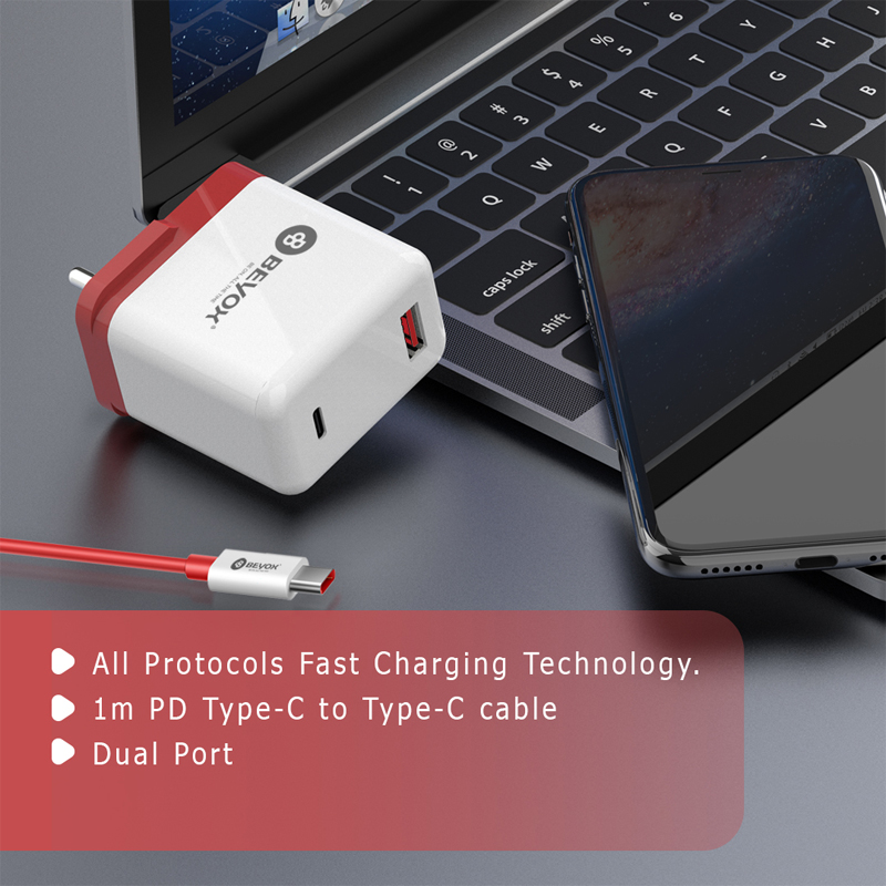 Beyox BY60 Quick Warp Charger 45W