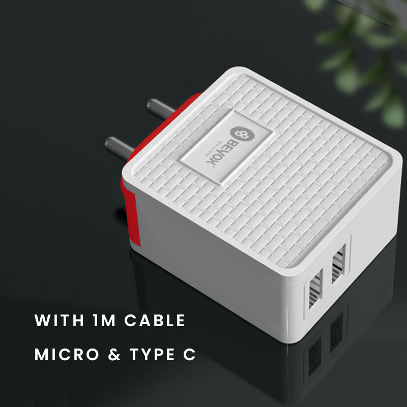 Beyox 3.1A Twin USB Fast Charger
