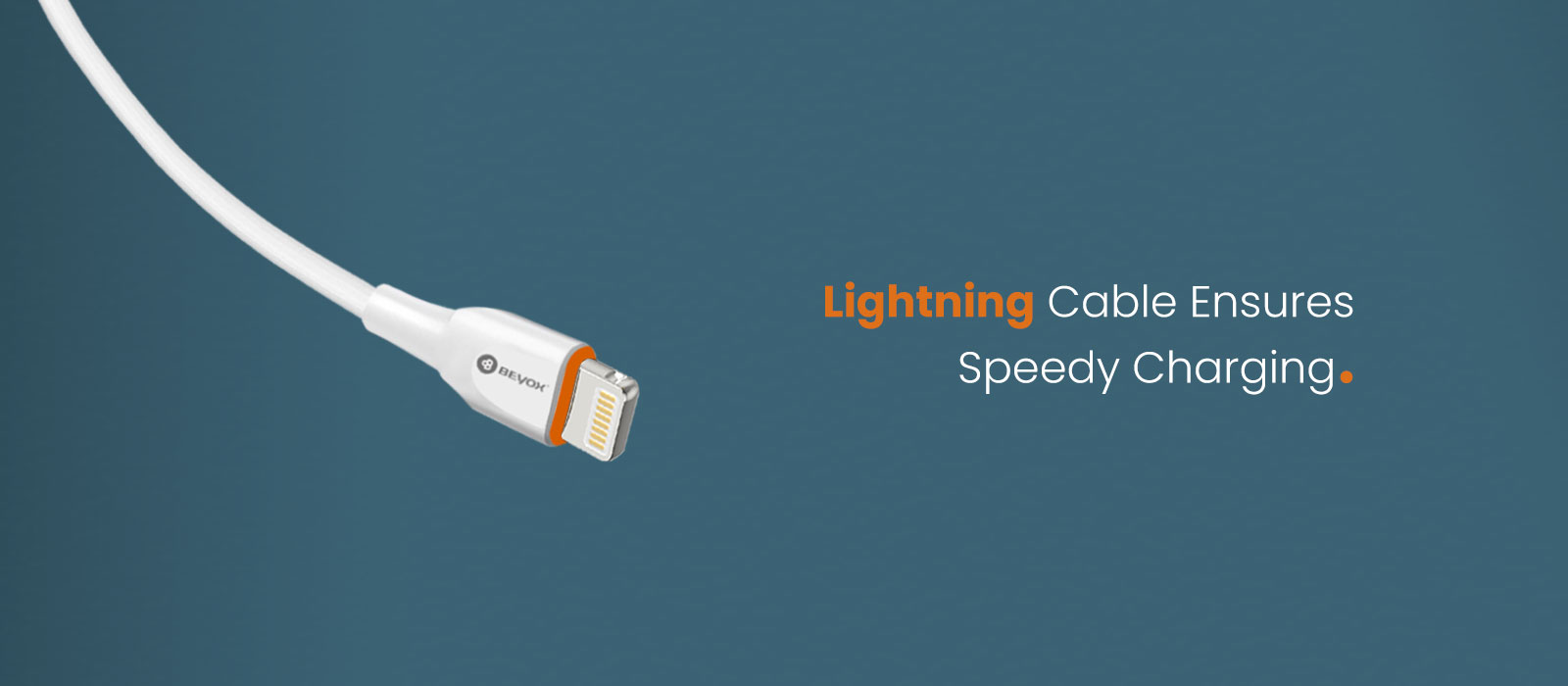 Beyox BX11 2.4A Fast Charging Data Cable (IP)