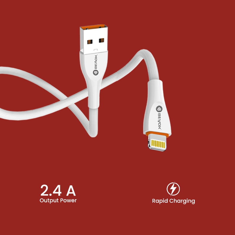 Beyox BX11 2.4A Fast Charging Data Cable (IP)