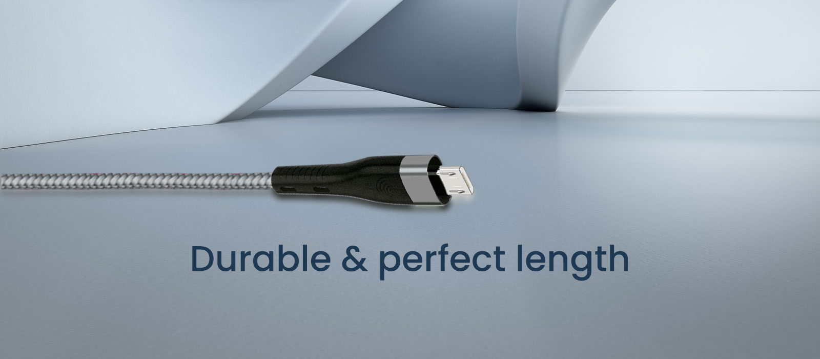 Beyox BX12 Micro USB Cable | Nylon Braided 3.1A Fast Charging (Grey)