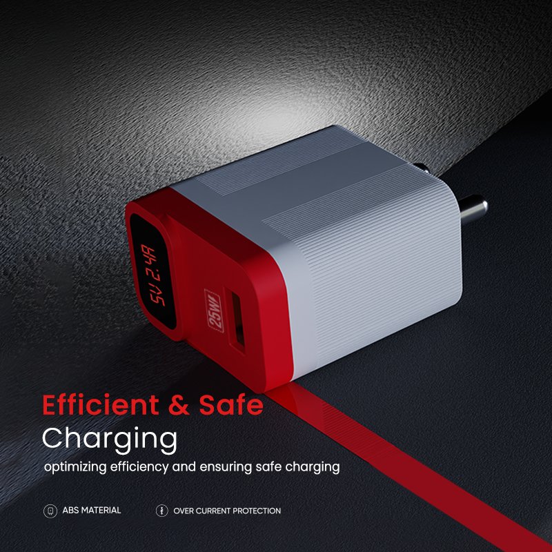 BEYOX BY05 (25W) Quick Charger with Digital Display