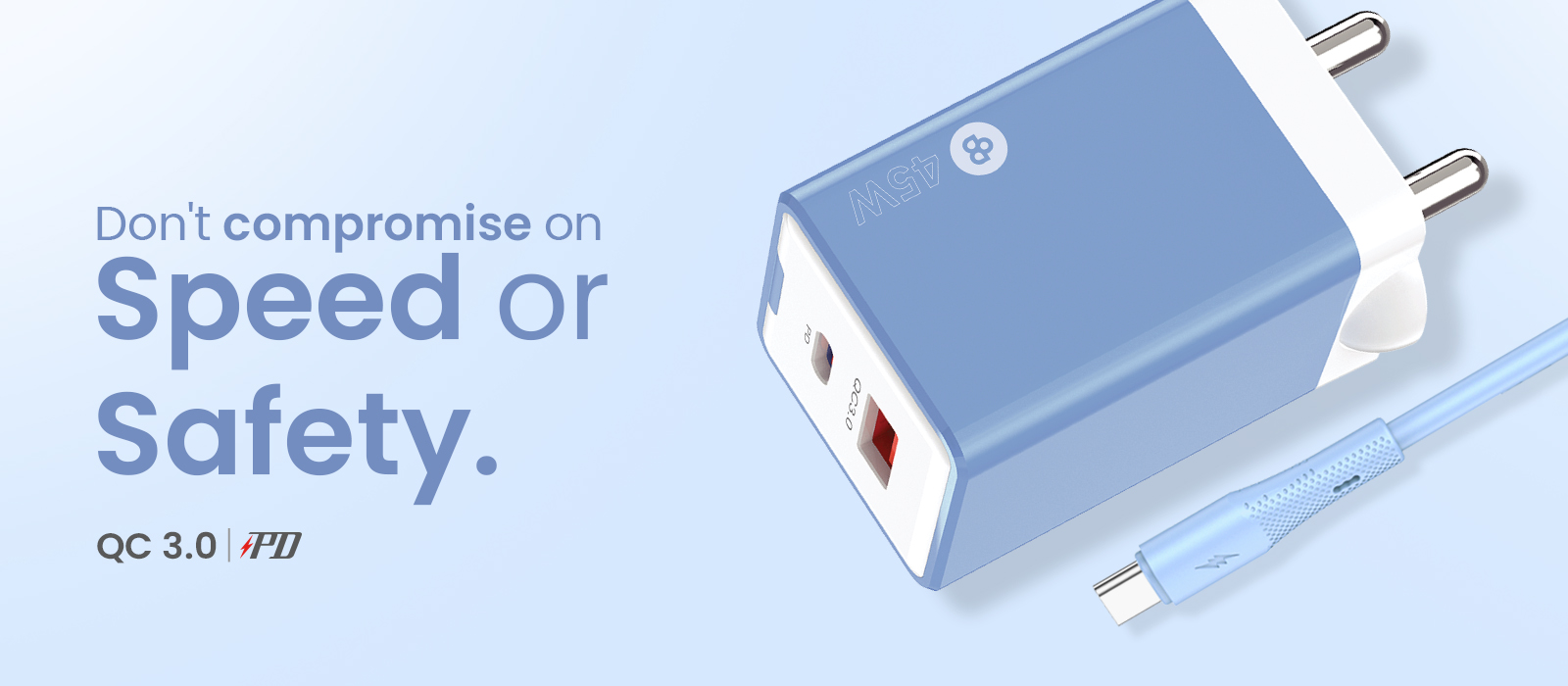 BEYOX BY08  45W PD Quick Charger