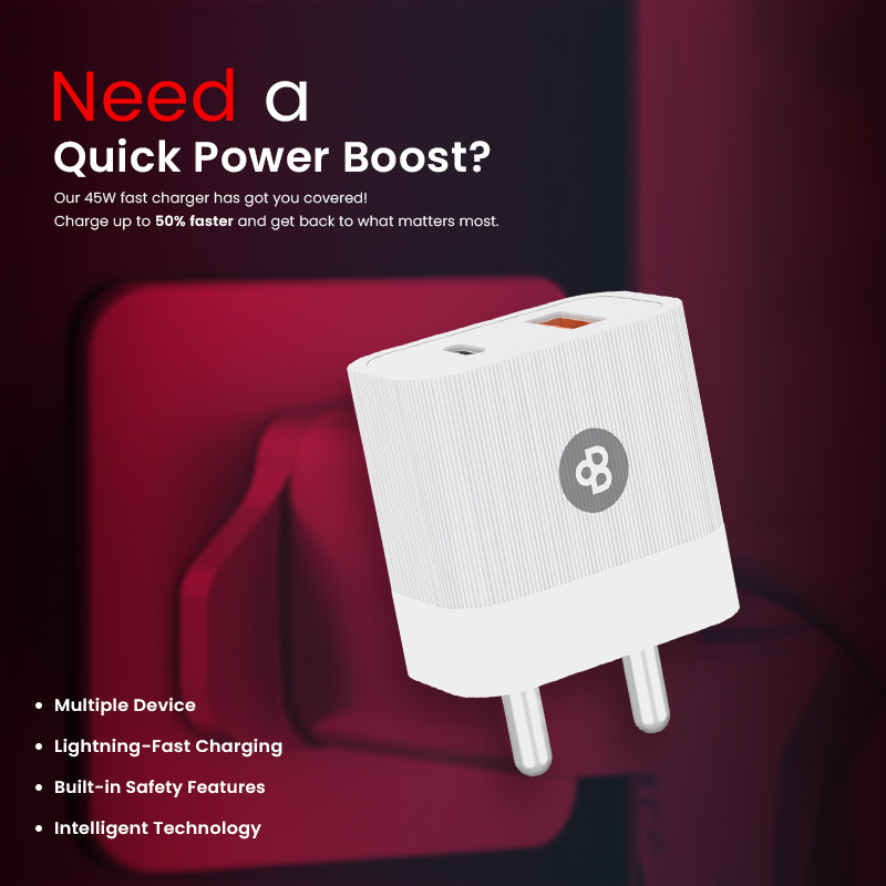 BEYOX BY80 Charger Adaptor 45W (Type-C)