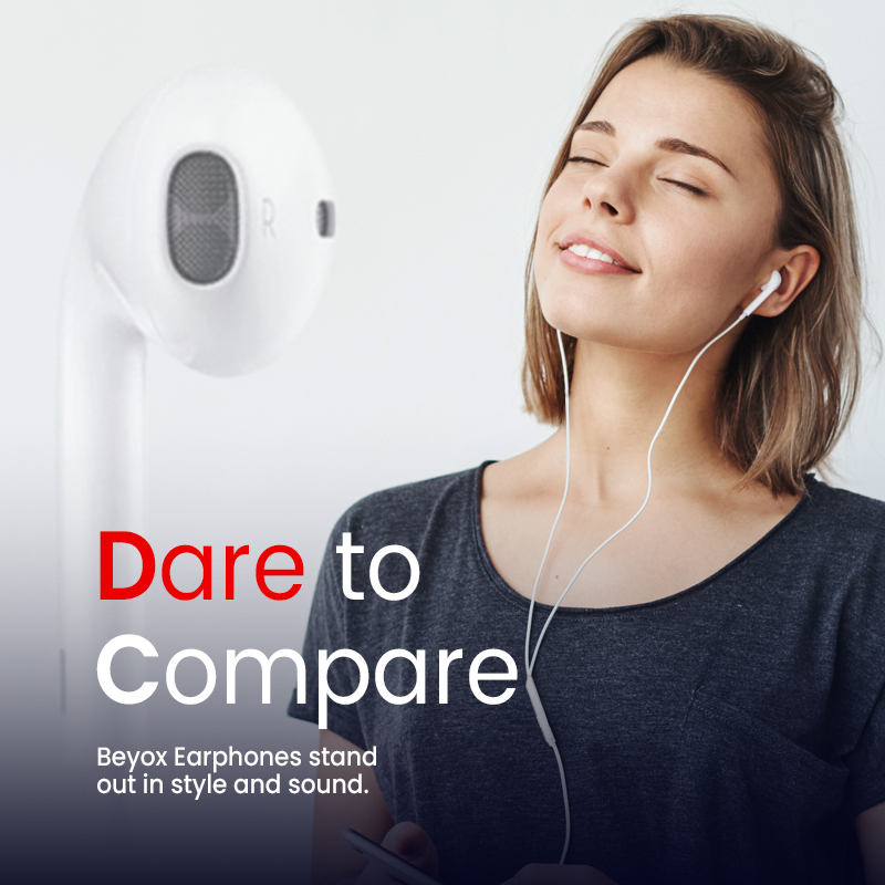 BEYOX BE102 Earphone (3.5MM)