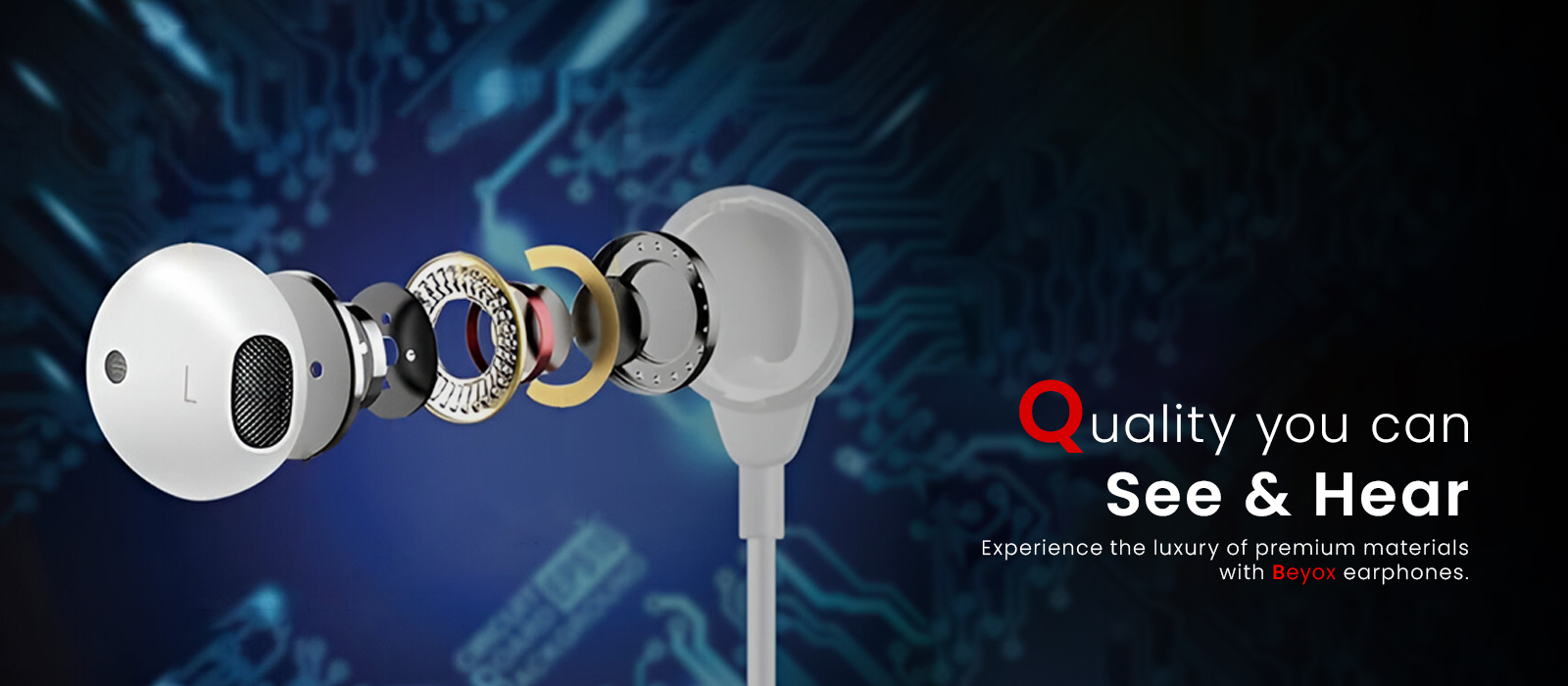 BEYOX BE136 Magic Beatz Music Earphone