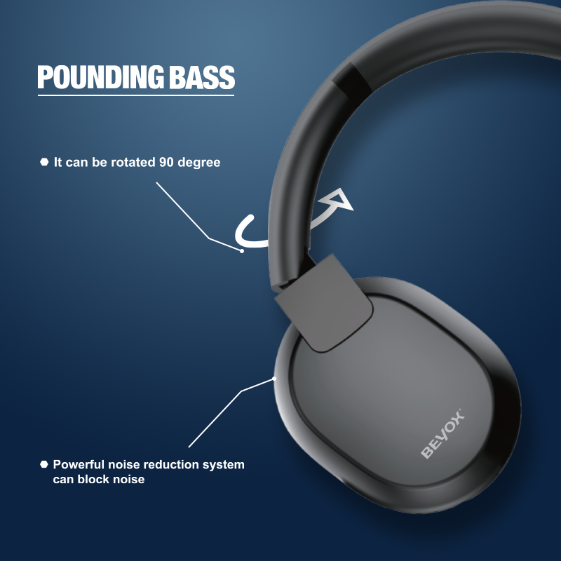 BEYOX BH200 Wireless Stereo Headphone