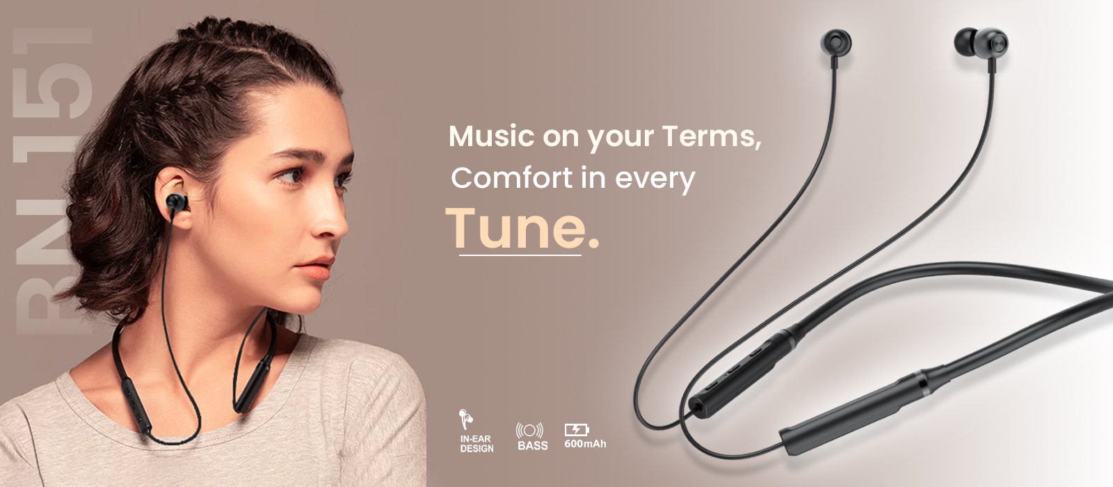 BEYOX BN151 SPORTS Bluetooth Neckband