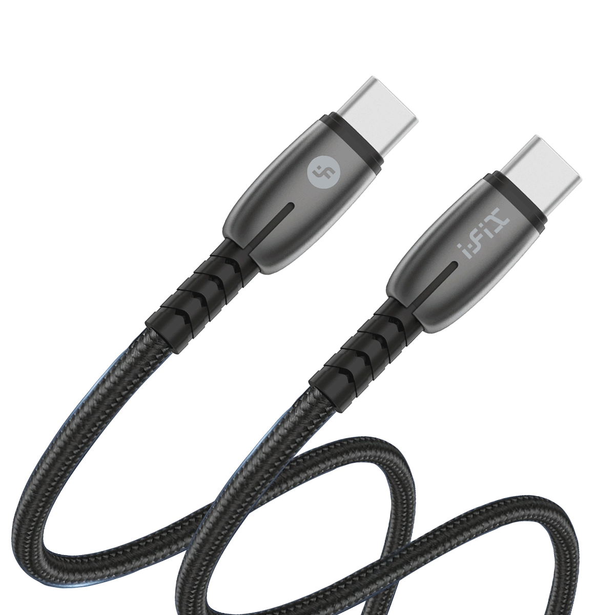 IF017 65W Type-C to Type-C Fast Charging PD USB Data Cable