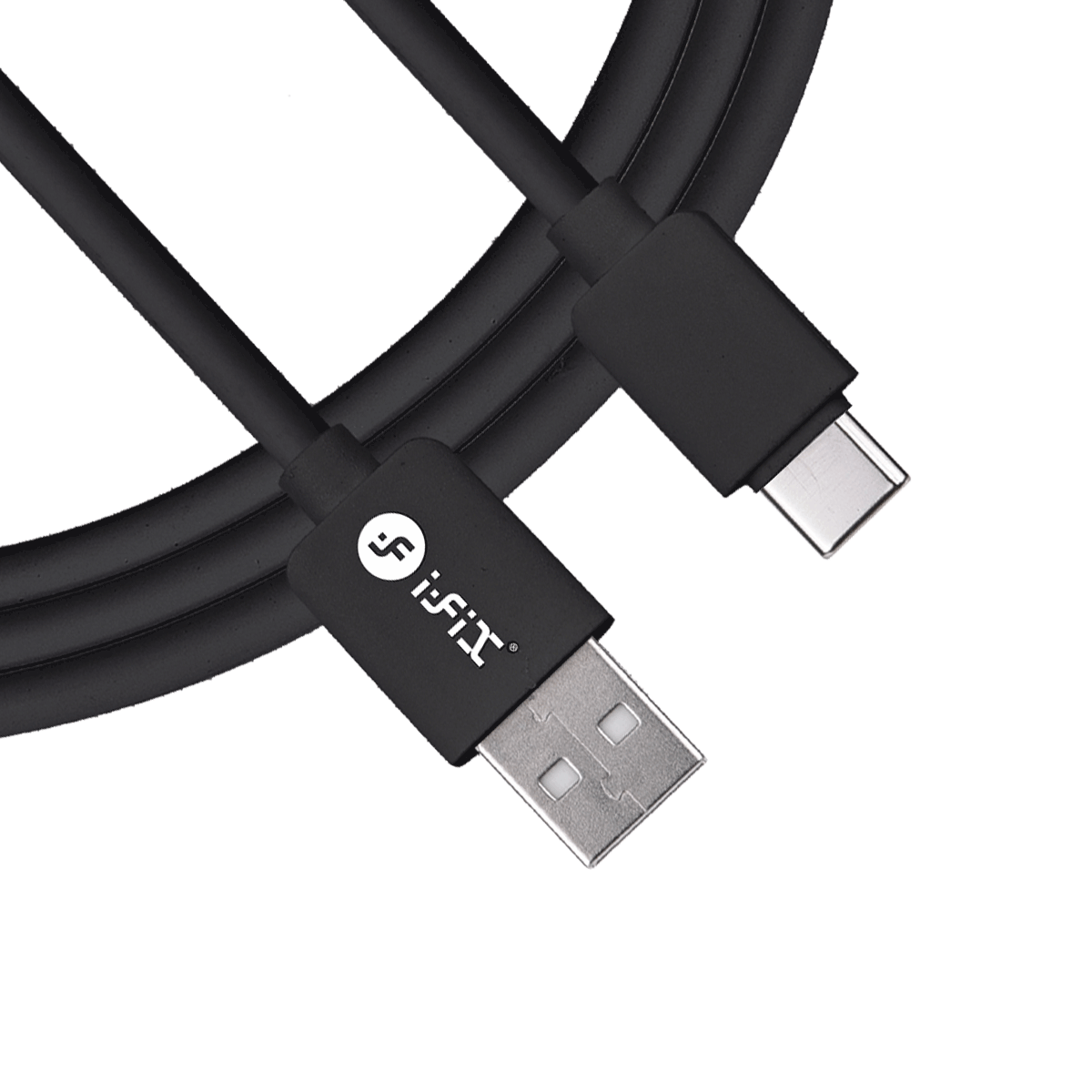 IF-QC 3.0 Qualcomm Type-C USB Data Cable (Black)