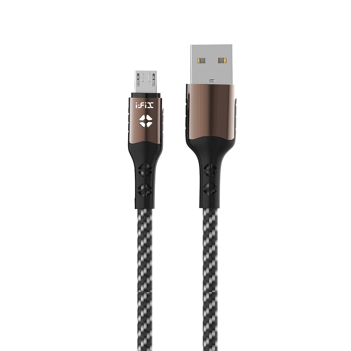 IF-10 Micro 5A Fast Charging USB Data Cable(White& Black)