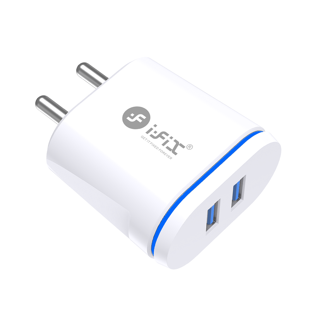 IF-08 Dual USB Port Lightning Fast Charger