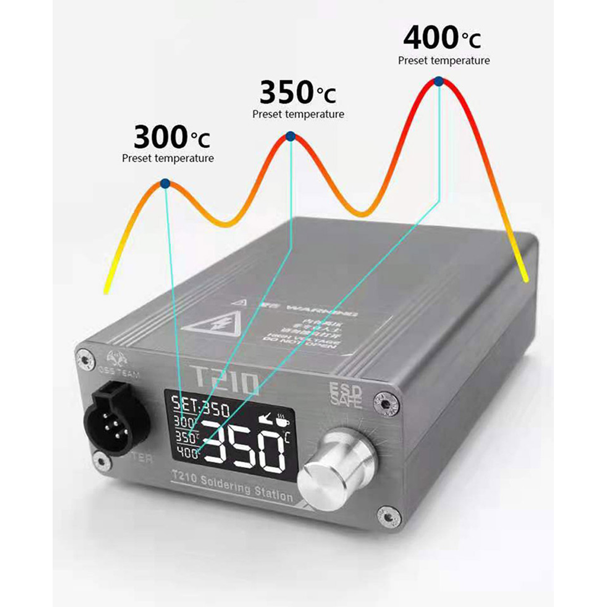 OSS T210 SOLDERING IRON STATION(75W)