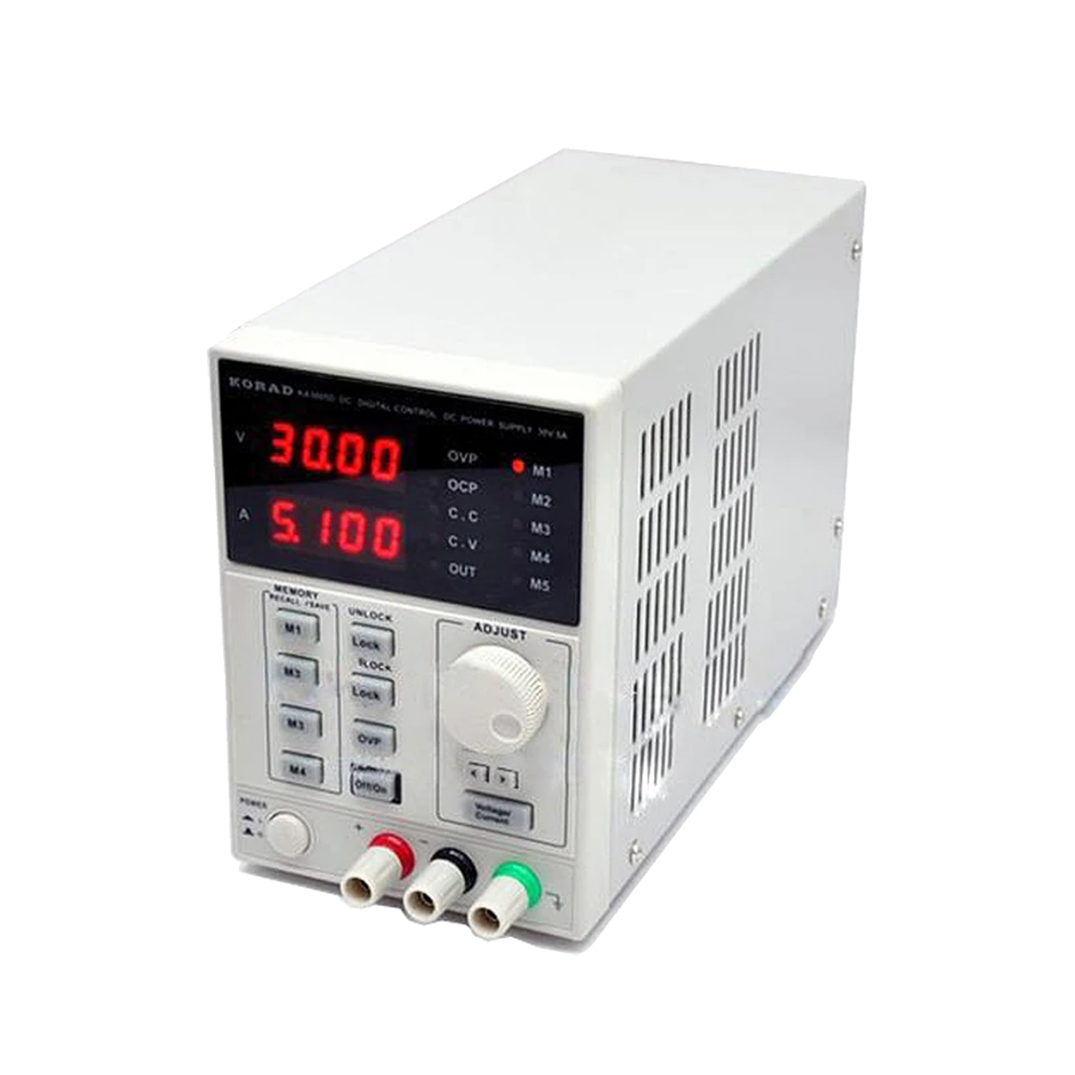 KORAD KA3005D - Precision Variable Adjustable 30V, 5A DC Linear Power Supply