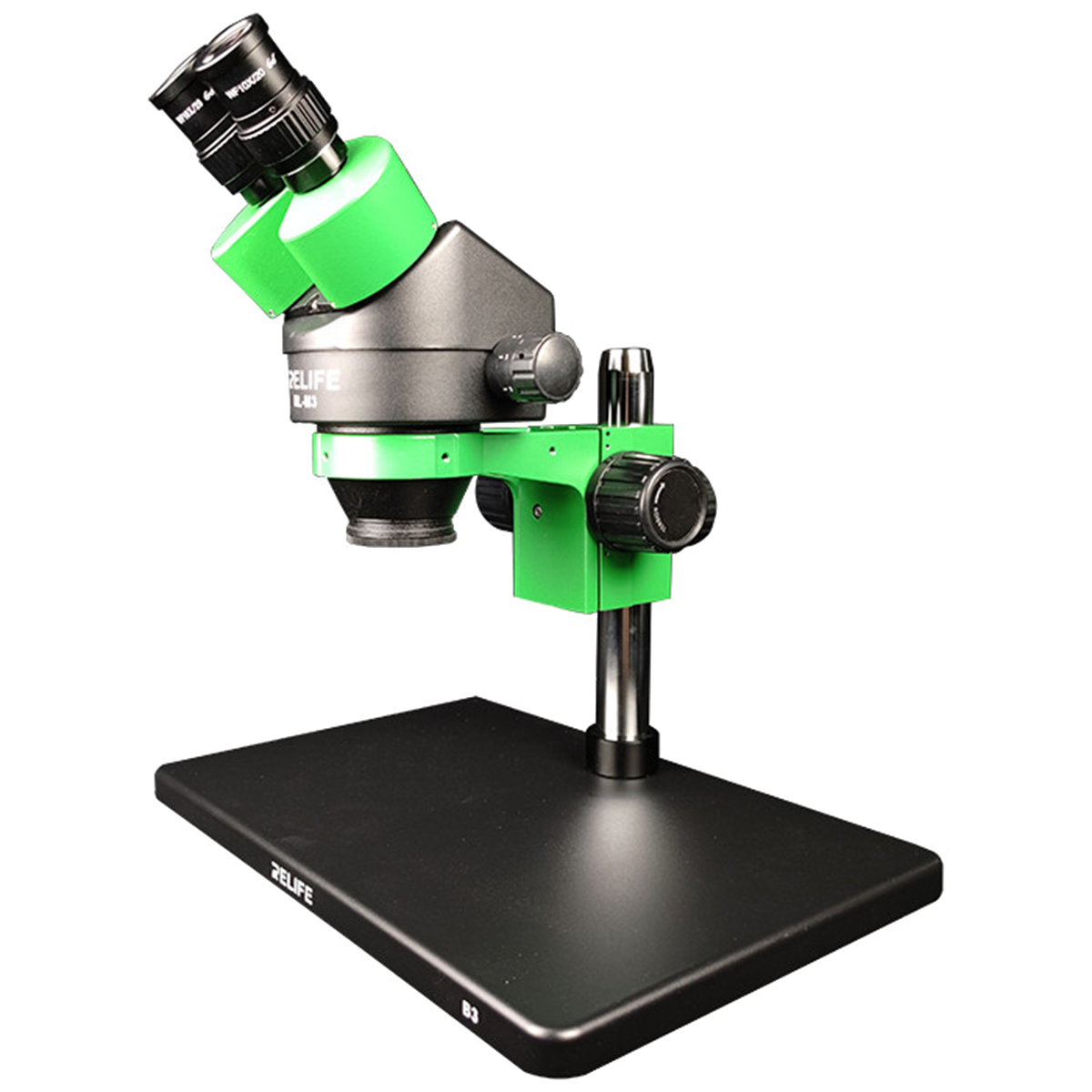 RELIFE M3T B3 MICROSCOPE WITH BIG BASE WITH LIGHT&0.5X LENSE