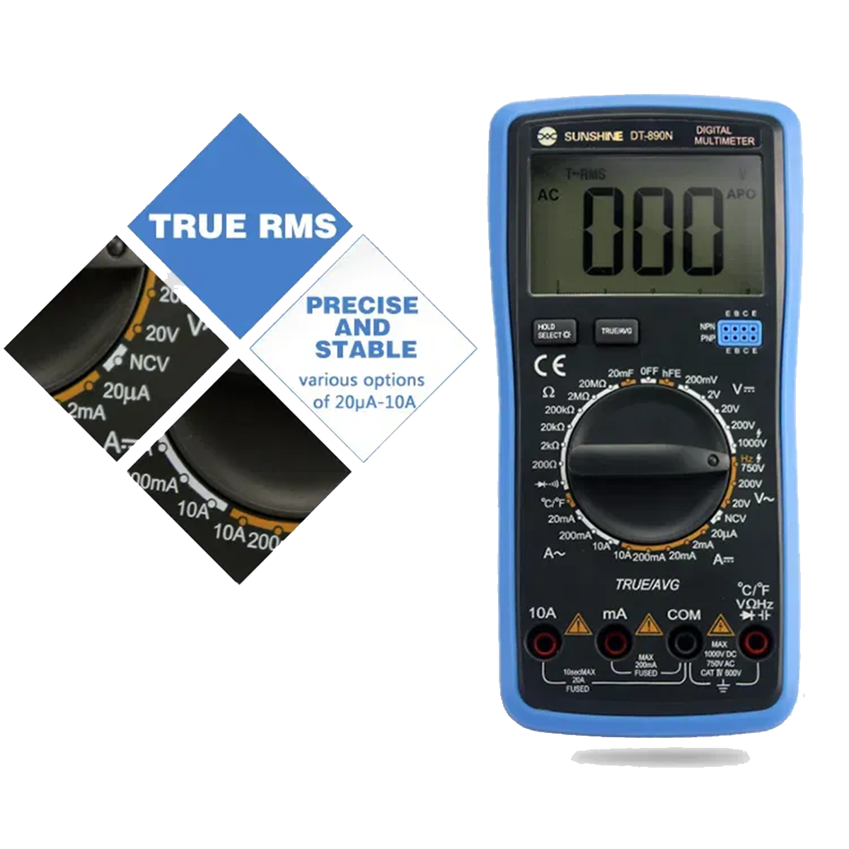 SUNSHINE DT-890N Digital Multimeter