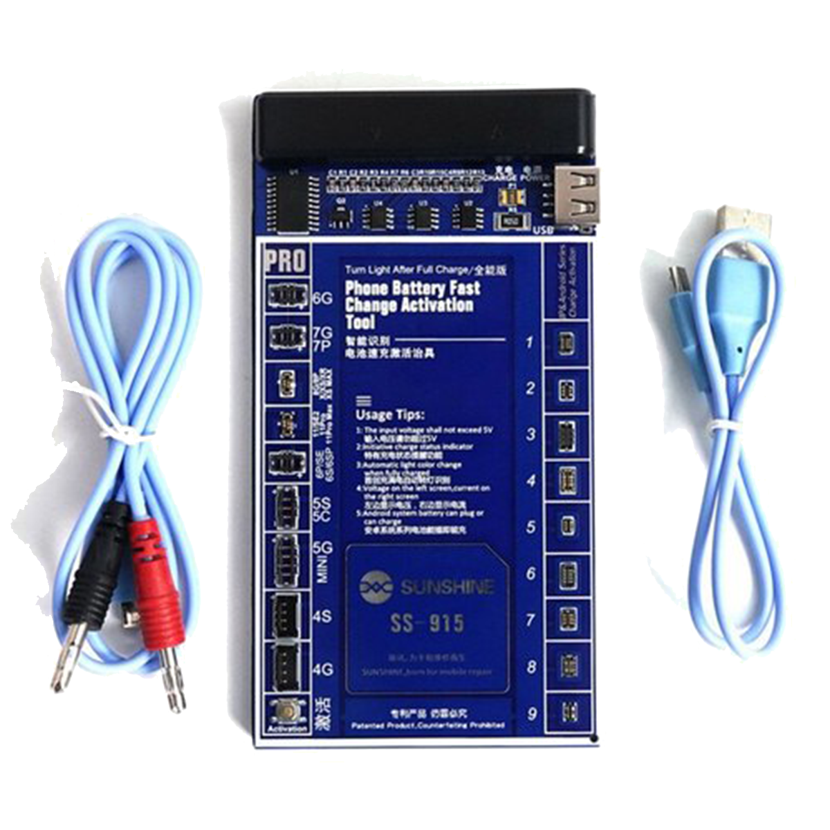 SUNSHINE SS-915 Universal Battery Quick Charging Board