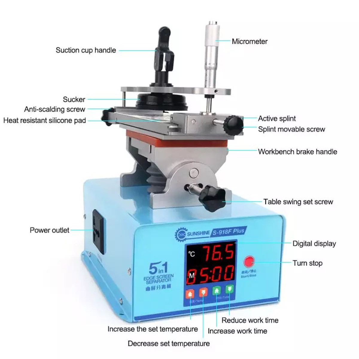 SUNSHINE SS-918F PLUS Separator