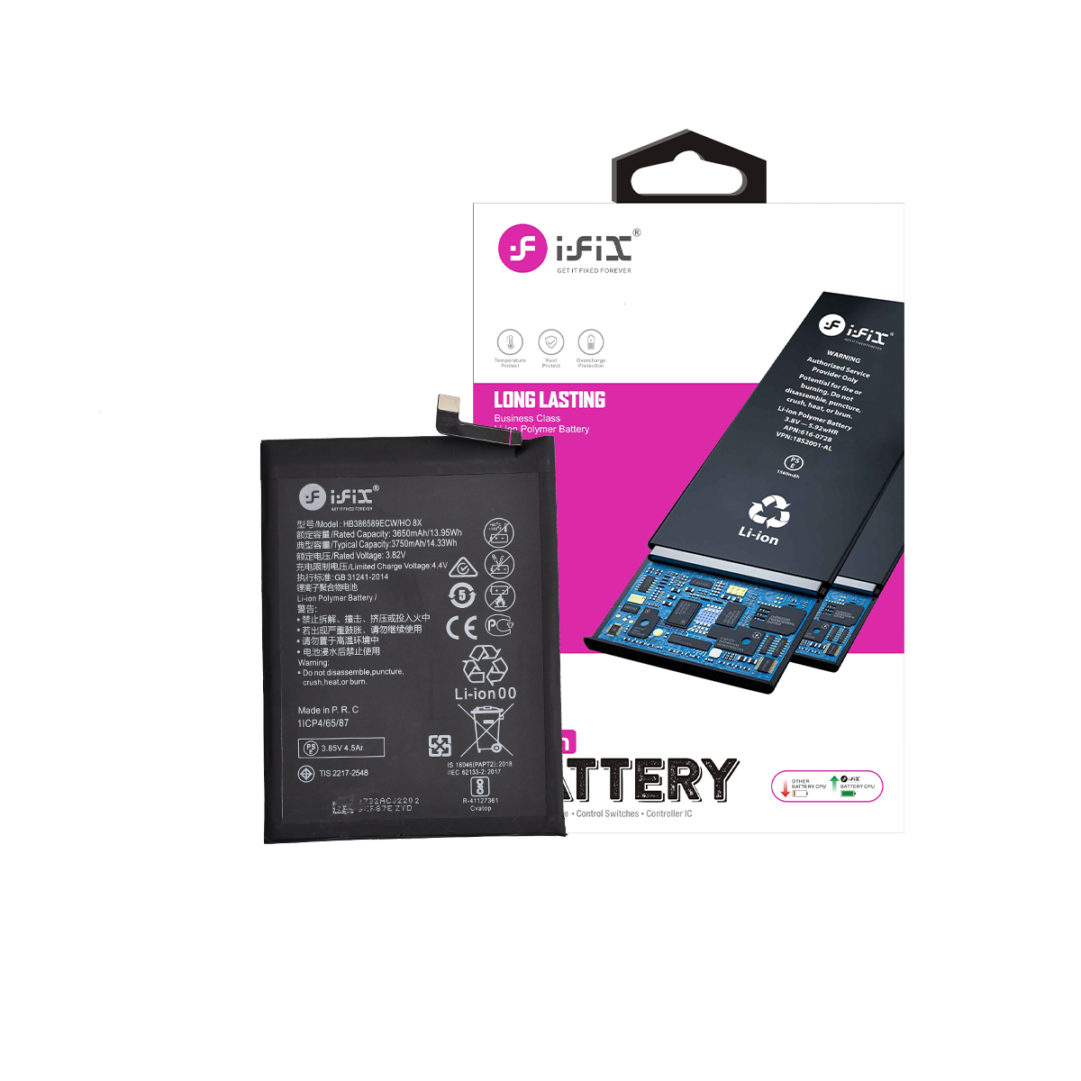 iFiX Battery for HUAWEI HONOR 8X