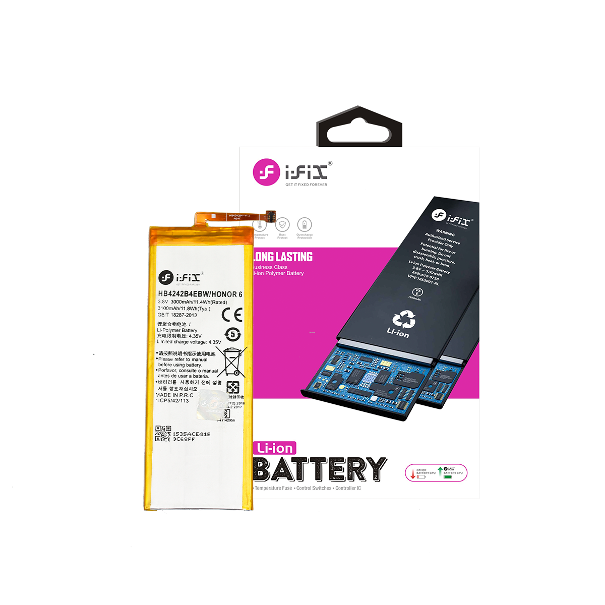 iFiX Battery for HUAWEI HONOR 6