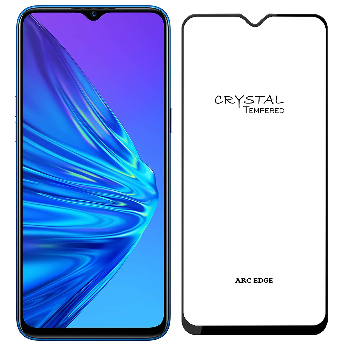 iFix Crystal 5D Tempered Glass for REDMI 9A/9C/9i/9 ACTIV/10A 4G/ POCO C3/C31