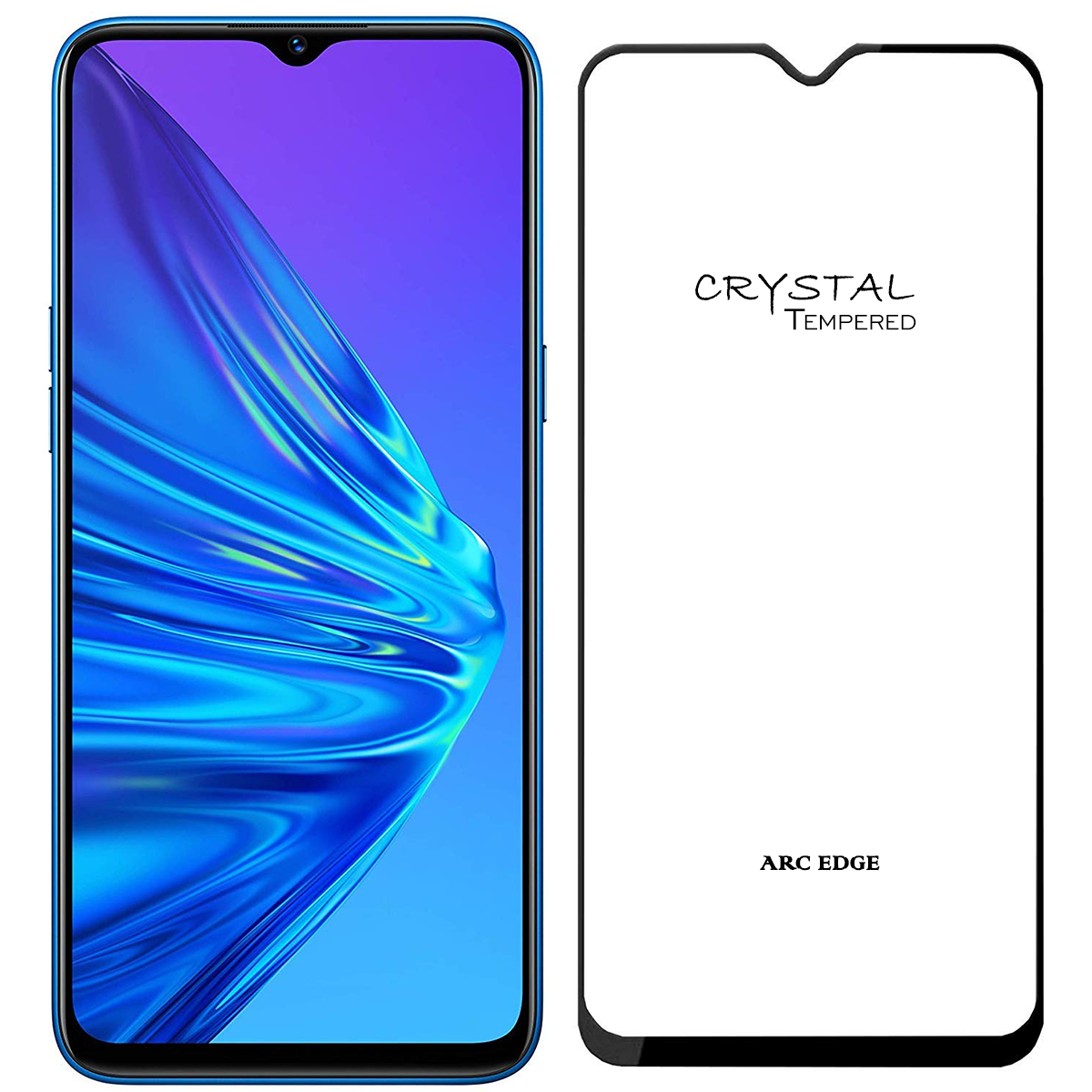 iFix Crystal 5D Tempered Glass for OPPO REALME X2 PRO/RENO ACE