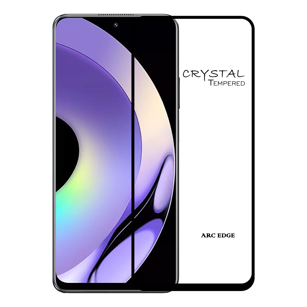 iFix Crystal 5D Tempered Glass for OPPO REALME 10 PRO