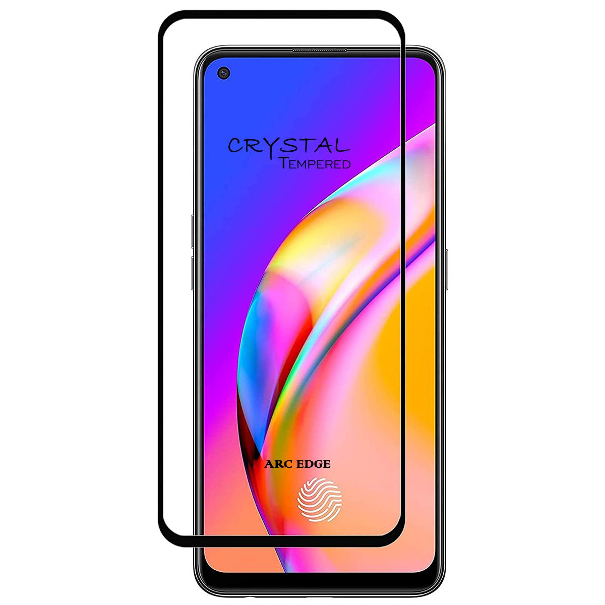 iFix Crystal 5D Tempered Glass for OPPO F19/F19S/ F19 PRO/F19 PRO+ 5G