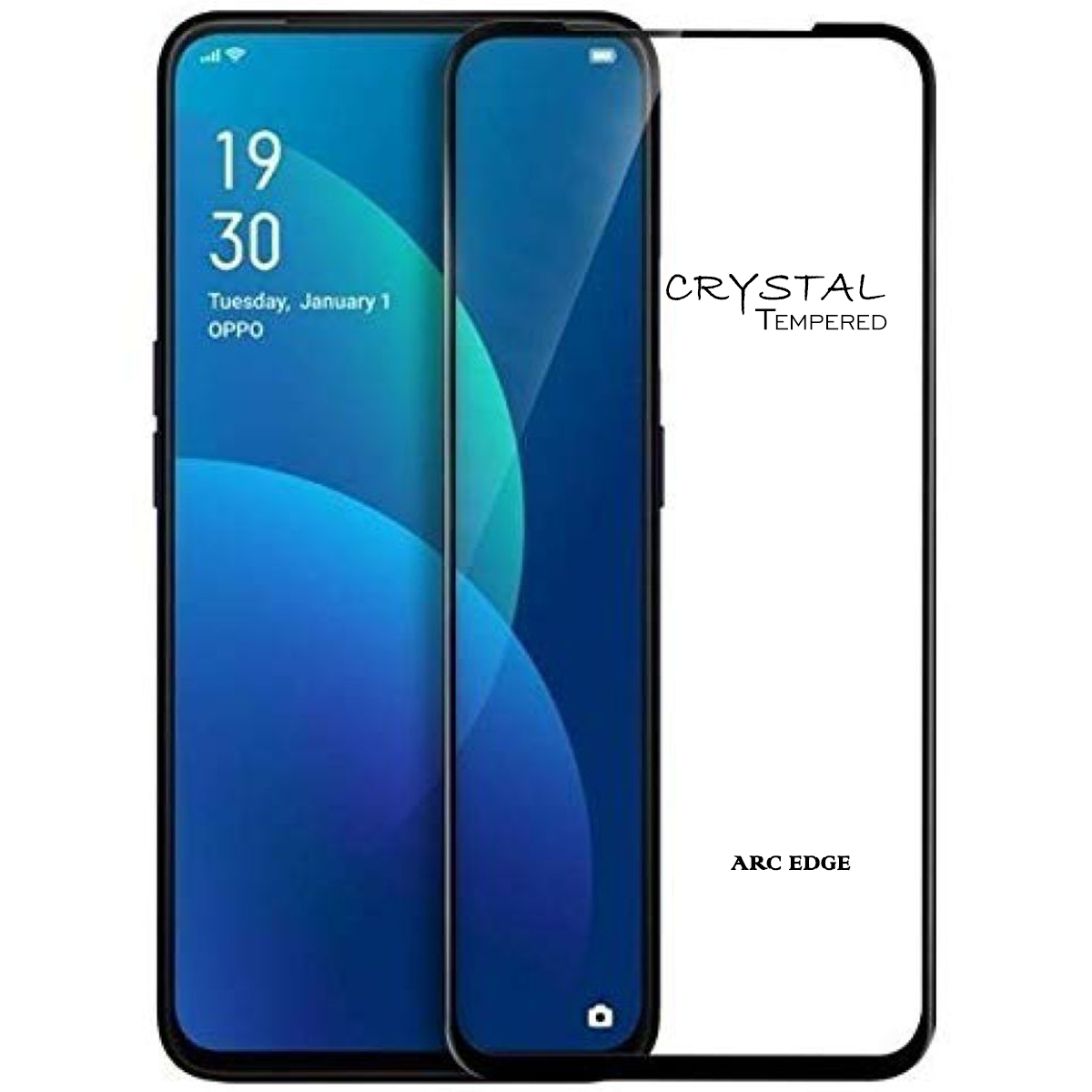 iFix Crystal 5D Tempered Glass for OPPO F11/A9/REALME X2 PRO