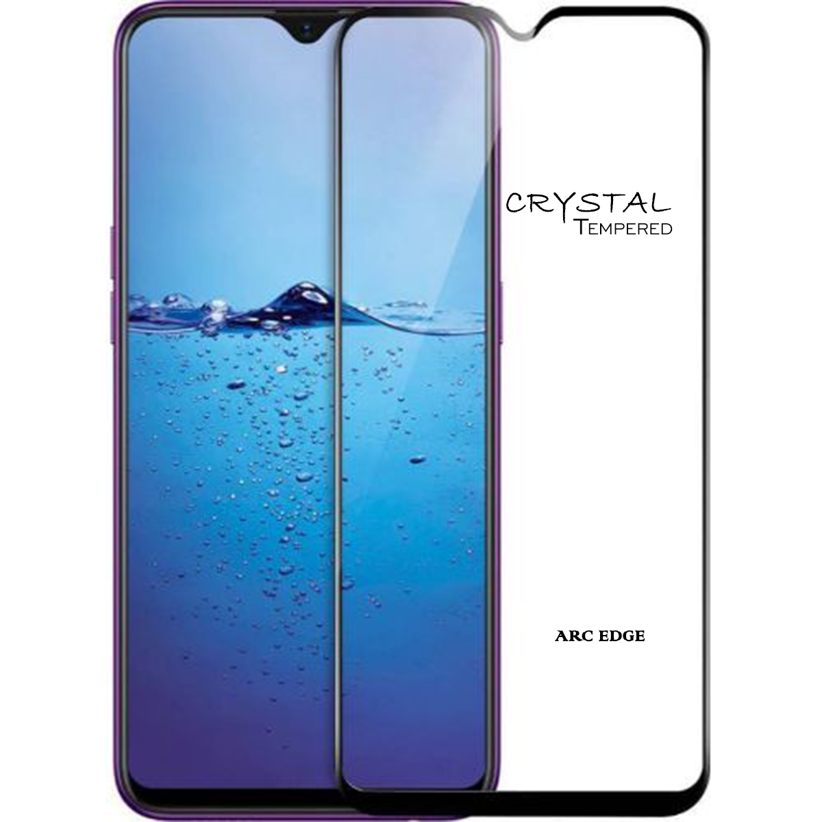 iFix Crystal 5D Tempered Glass for OPPO F9/F9 PRO/REALME 2 PRO/3 PRO/5 PRO/U1