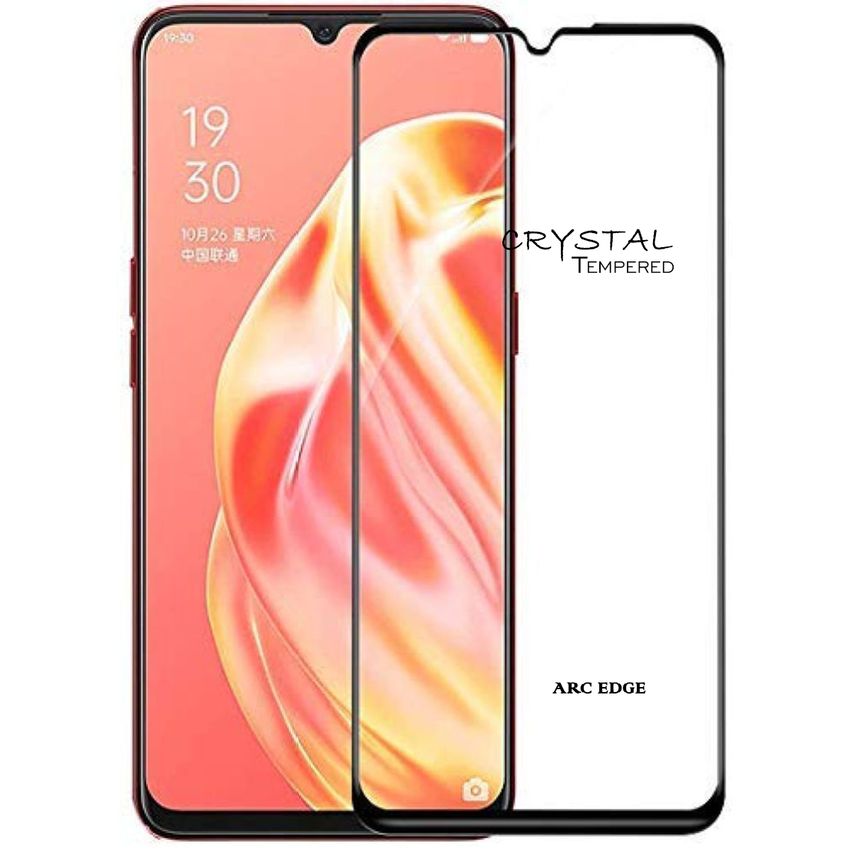 iFix Crystal 5D Tempered Glass for OPPO A91/A73/F15/F17/RENO 3