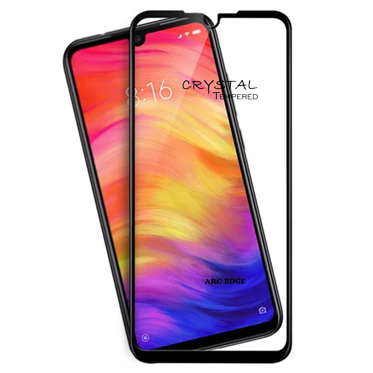 iFix Crystal 5D Tempered Glass for REDMI NOTE 7/7 PRO/7S/Y3