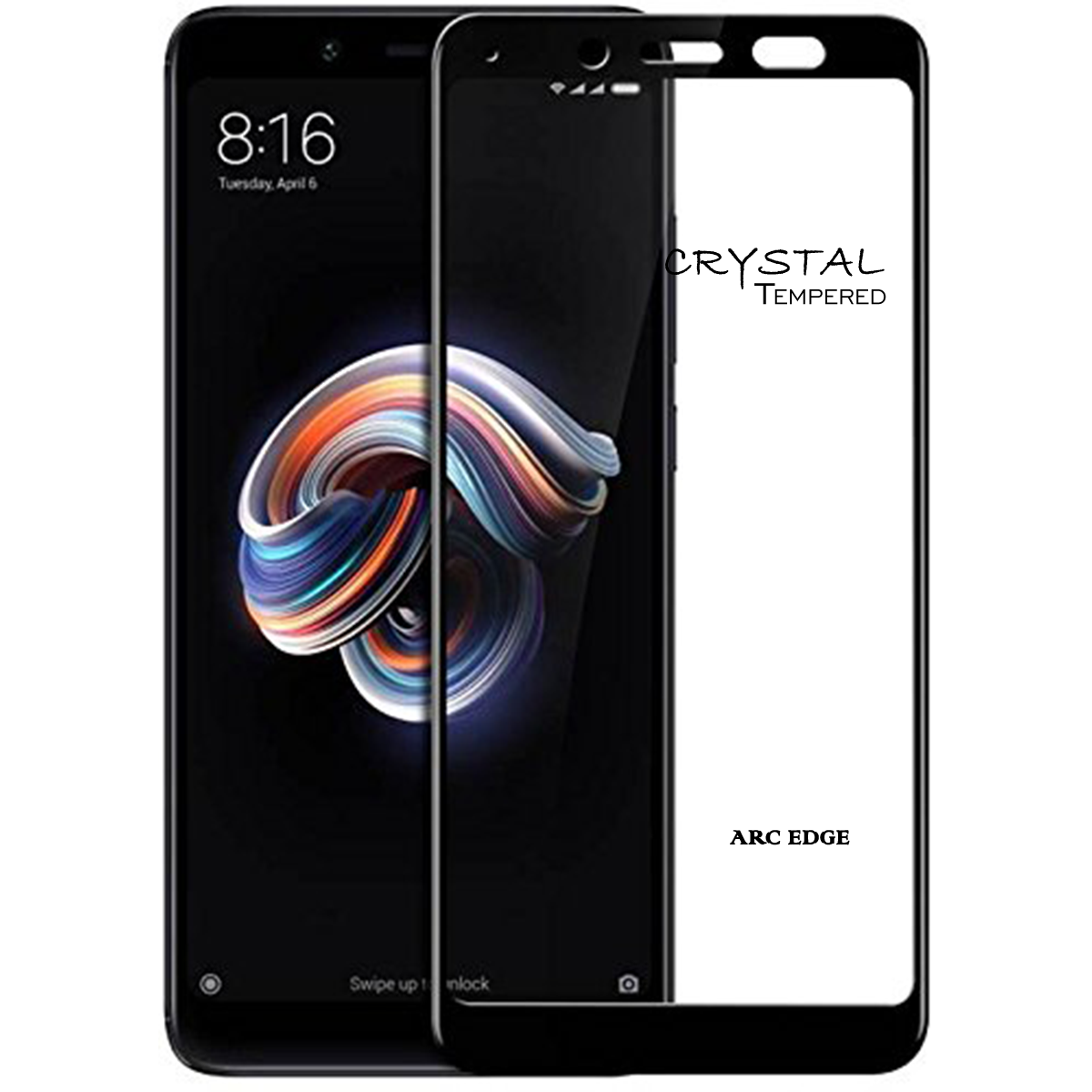 iFix Crystal 5D Tempered Glass for REDMI NOTE 5 PRO