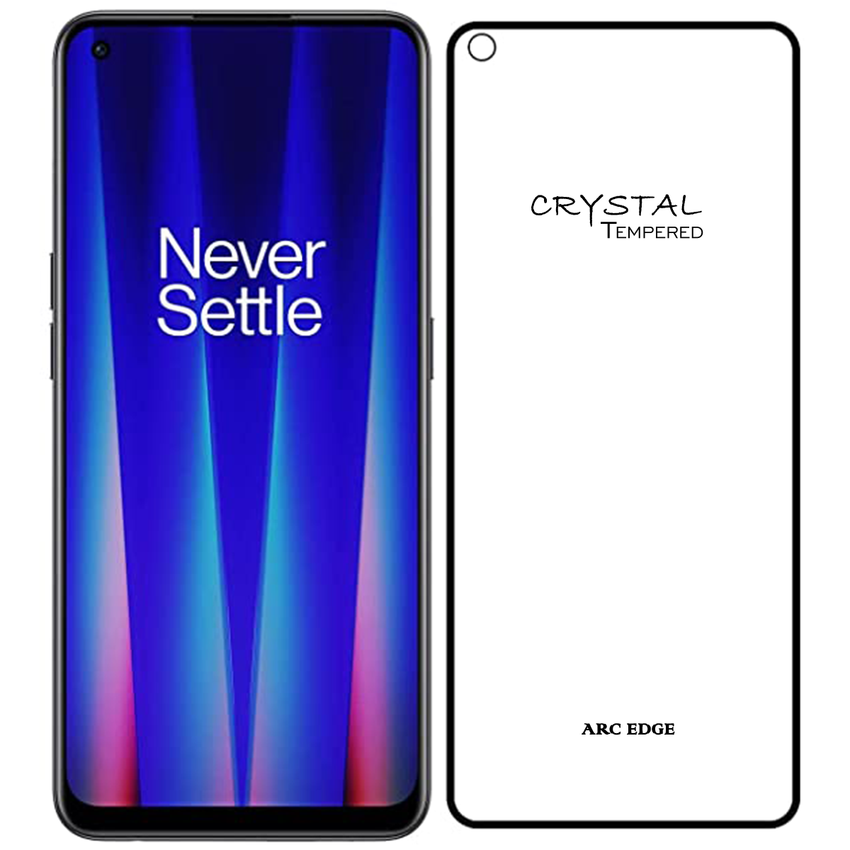 iFix Crystal 5D Tempered Glass for ONE PLUS NORD CE 2 5G