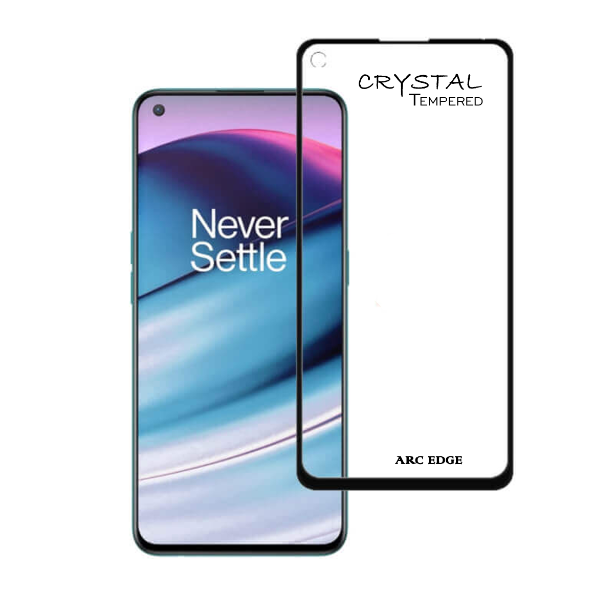 iFix Crystal 5D Tempered Glass for ONE PLUS NORD 2 5G/1+NORD CE 5G/1+NORD 2T