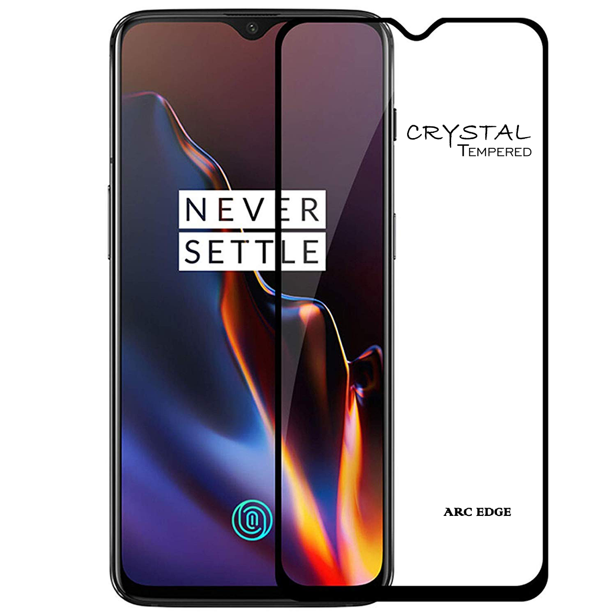 iFix Crystal 5D Tempered Glass for ONE PLUS 6T/1+6T/1+7