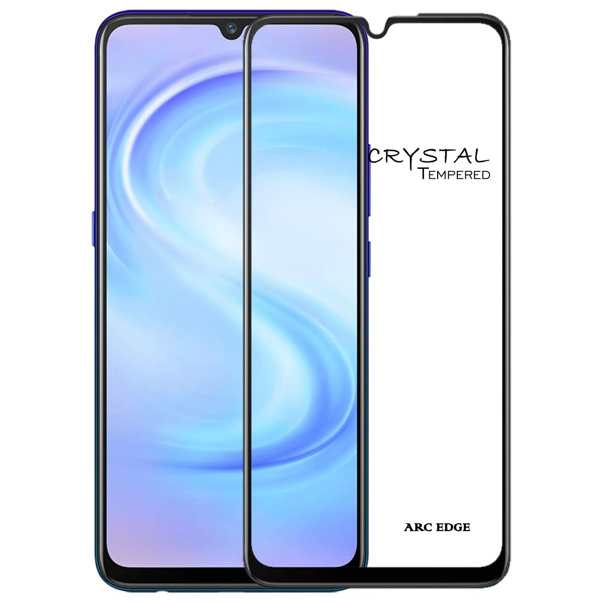 iFix Crystal 5D Tempered Glass for VIVO S1/S1 PRO INDIA/Z1X/V17 NEO