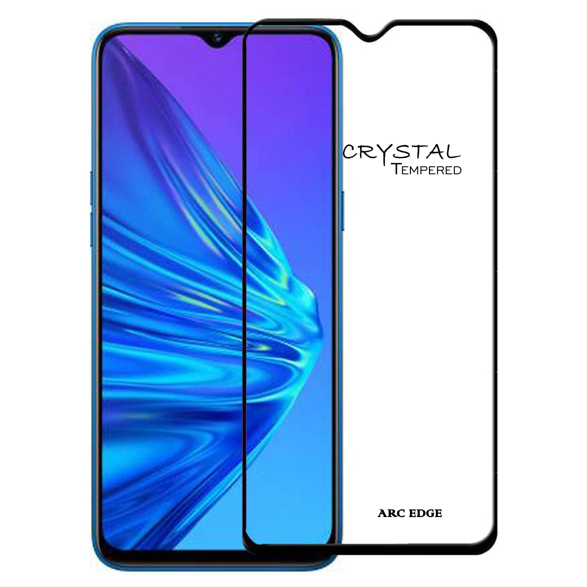 iFix Crystal 5D Tempered Glass for VIVO Y90/Y91/Y93/Y95/Y1S