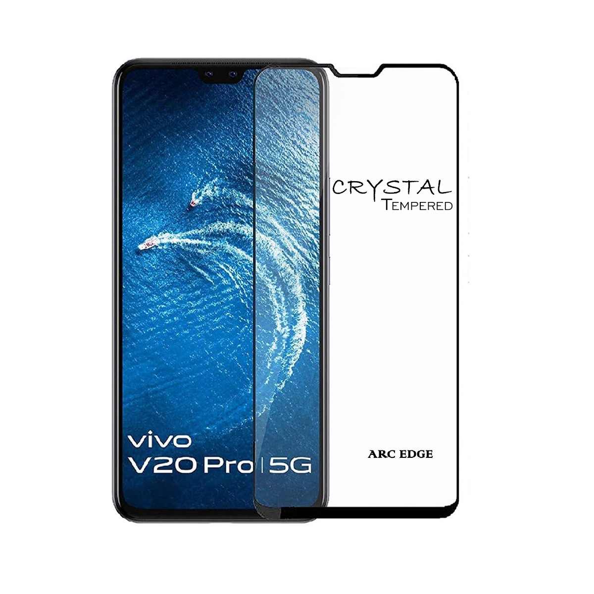 iFix Crystal 5D Tempered Glass for VIVO V20 PRO/S7 5G/S9