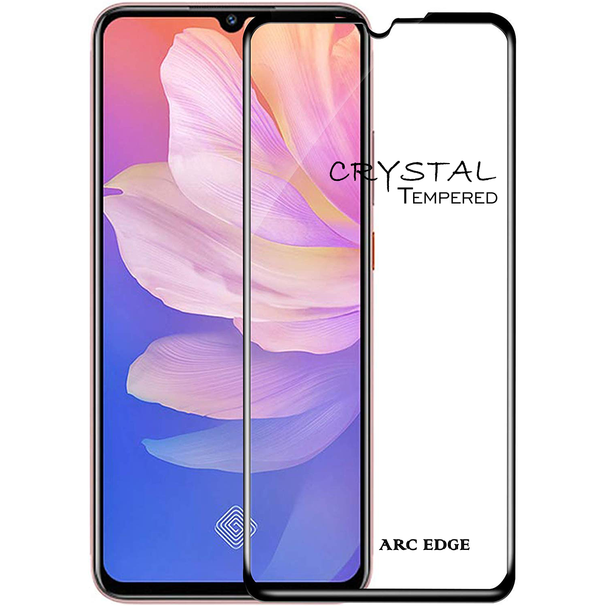 iFix Crystal 5D Tempered Glass for VIVO V20/V20 SE/V21E/V21E 5G