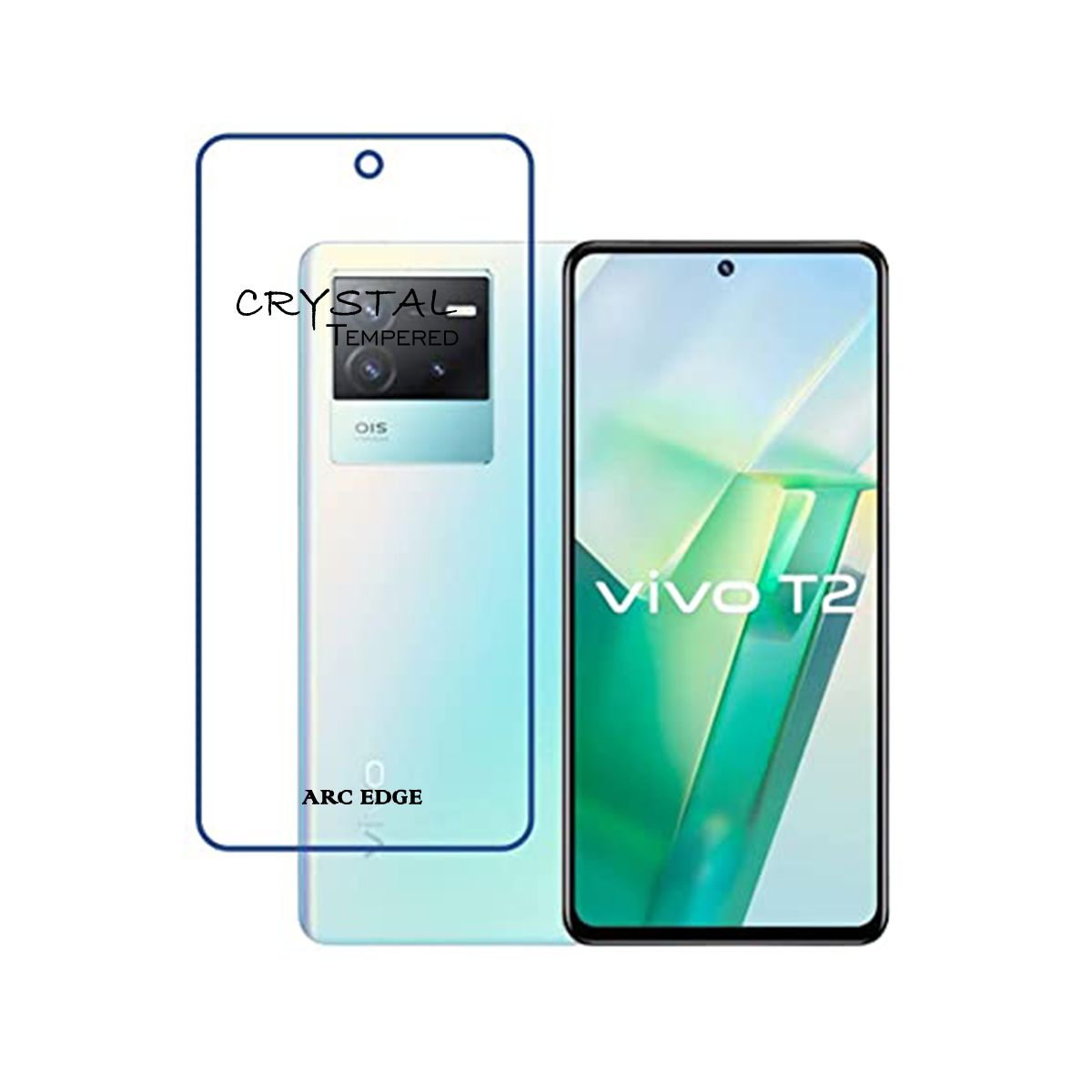 iFix Crystal 5D Tempered Glass for VIVO T2/IQOO NEO 6 SE