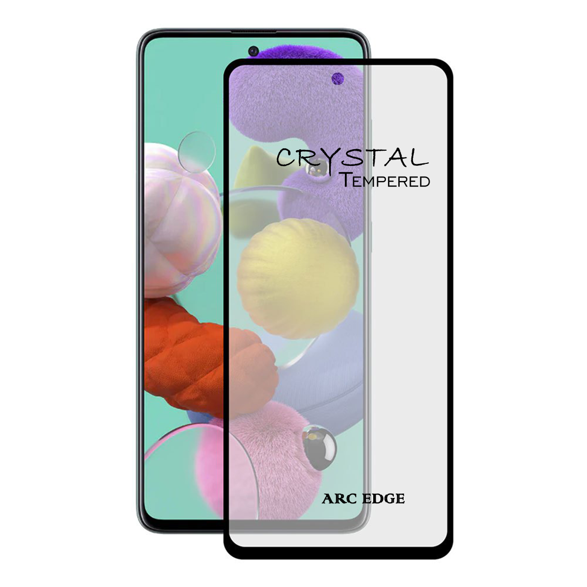 iFix Crystal 5D Tempered Glass for SAMSUNG A71/A71 5G/A73 5G/A81/A91