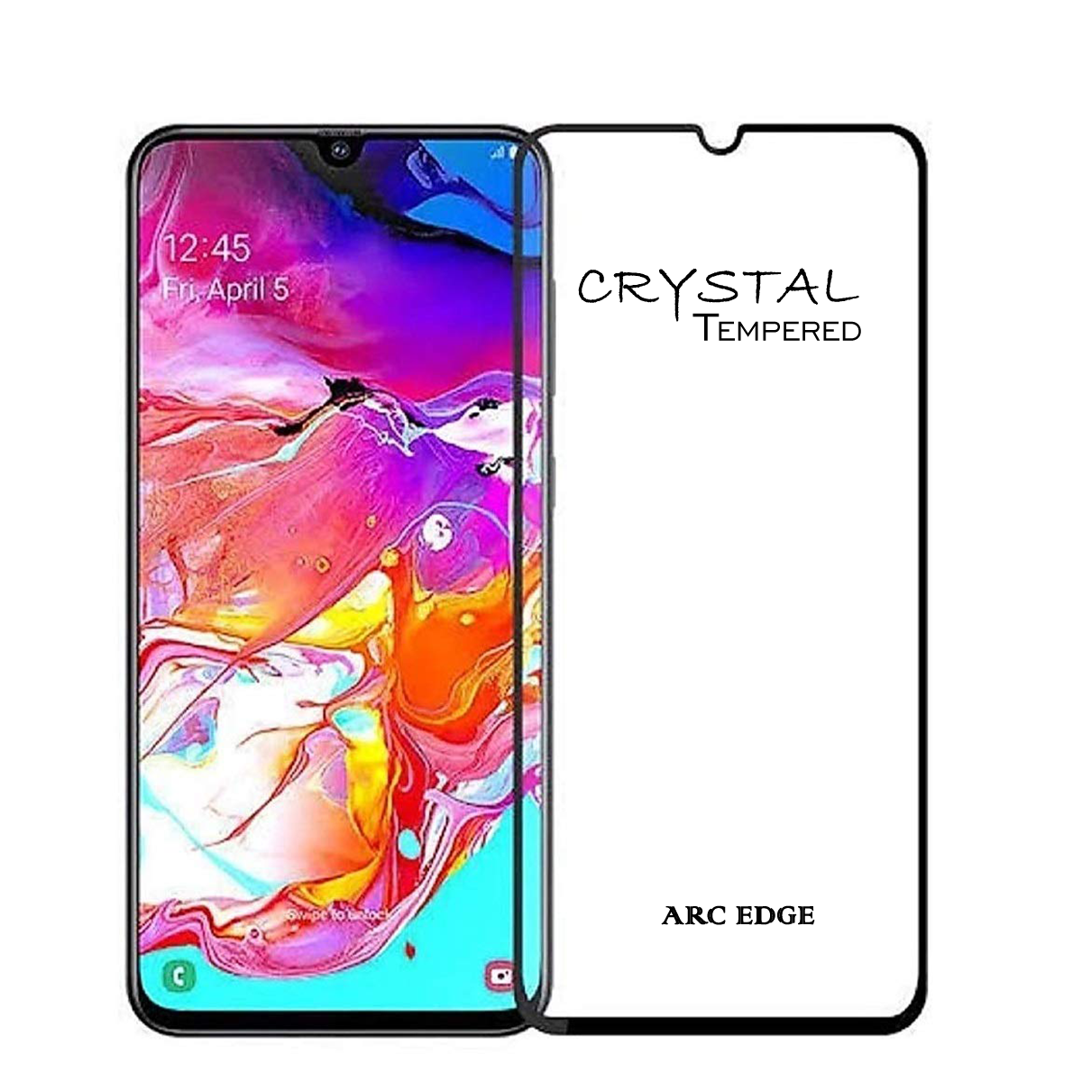 iFix Crystal 5D Tempered Glass for SAMSUNG A70/A70S/A42 5G/M42 5G