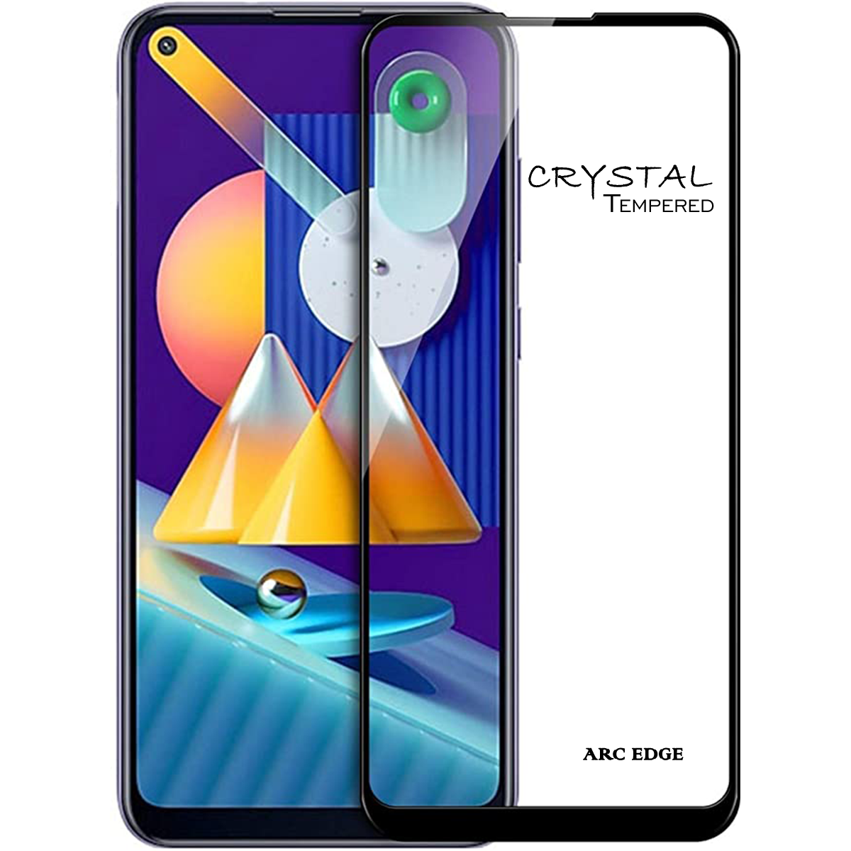 iFix Crystal 5D Tempered Glass for SAMSUNG A11/M11(OPPO F11 PRO)