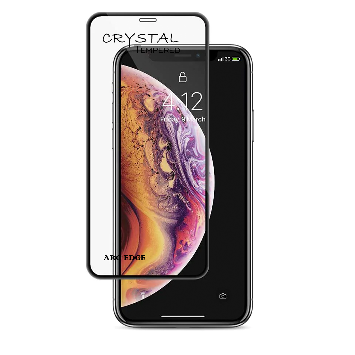 iFix Crystal 5D Tempered Glass for IPHONE XR 6.1/IPHONE 11