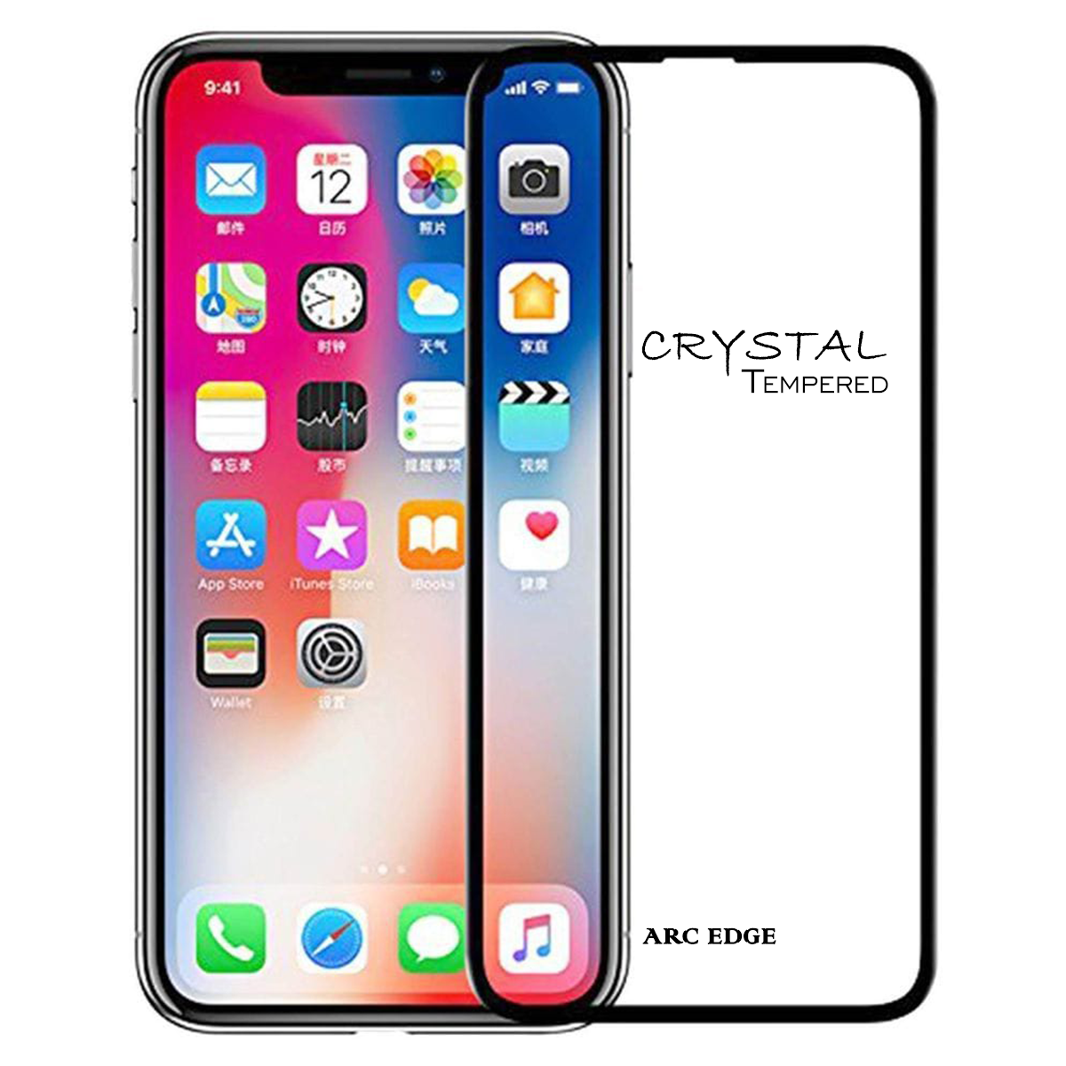 iFix Crystal 5D Tempered Glass for IPHONE X/XS/IPHONE 11 PRO